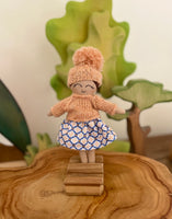 Mini dress up doll gift set