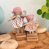 Mini and tiny fairy doll set