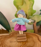 Mini dress up doll gift set