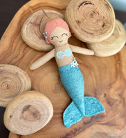 Mini mermaid doll