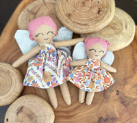 Mini and tiny fairy doll set
