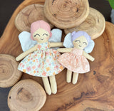 Mini and tiny fairy doll set