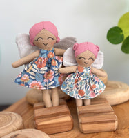Mini and tiny fairy doll set