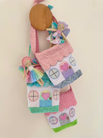 Fairy house cross body bag