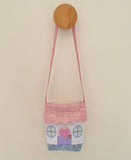 Fairy house cross body bag