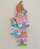 Fairy house cross body bag