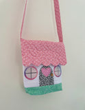 Fairy house cross body bag