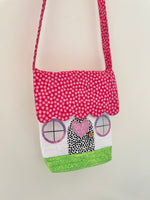 Fairy house cross body bag