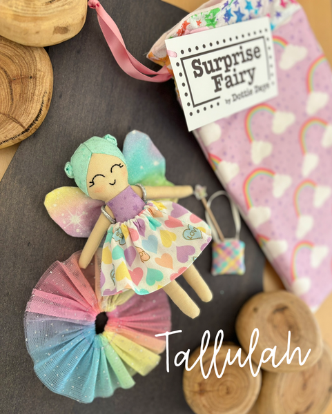 “Tullulah” Surprise fairy doll set