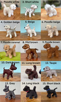 Custom order dollhouse dog 1:12