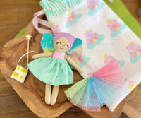 “Lily” Surprise fairy doll set