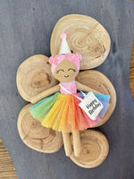 Mini Happy birthday art doll