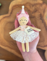 Mini Happy birthday doll