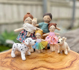 Custom order Dollhouse family dolls 1:12 - current 4 week turn around