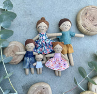 Custom order Dollhouse family art dolls 1:12 - current 6 week turn around