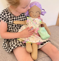 Giant handmade keepsake doll