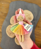 Mini Happy birthday art doll