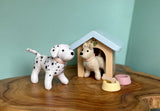 Custom order dollhouse dog 1:12